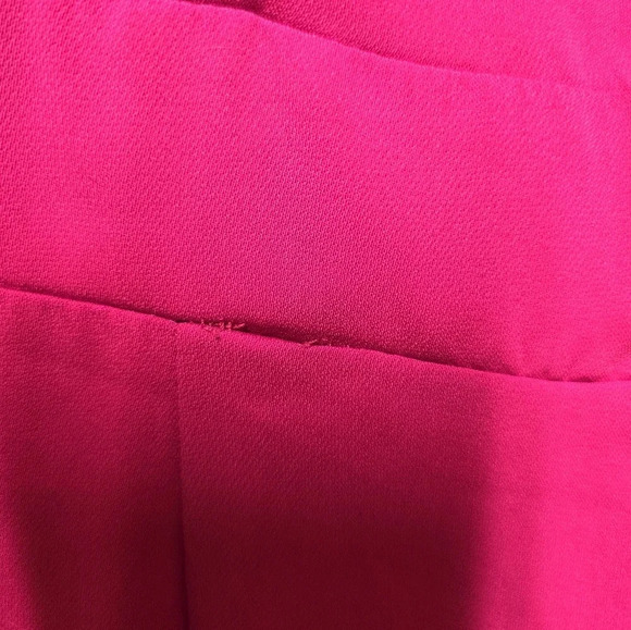 Women’s Romeo + Juliet Couture Fuchsia Hot Pink Romper Sz Large - Picture 13 of 15